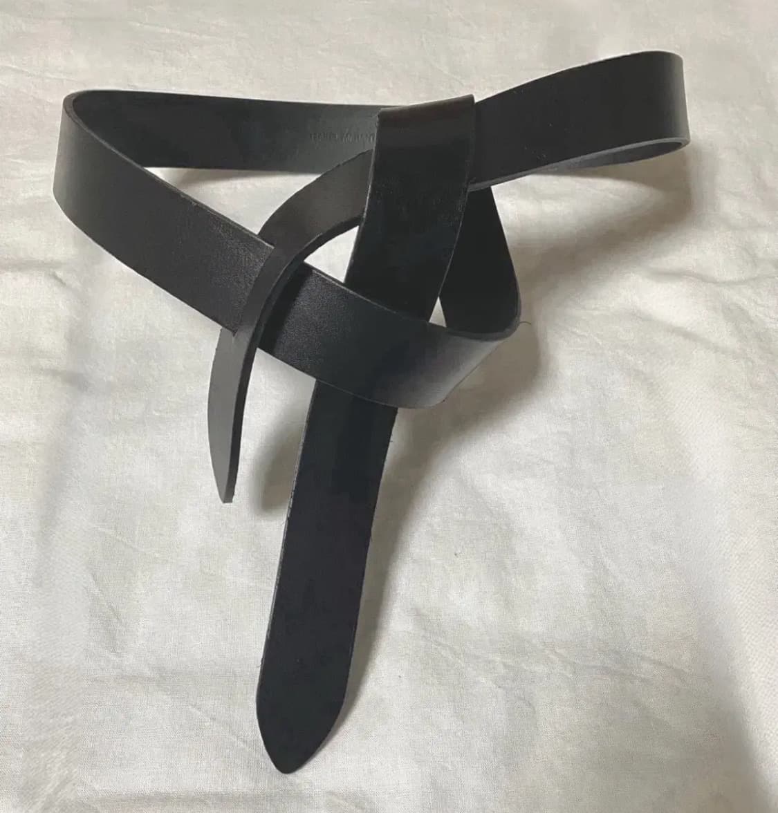 이자벨 마랑 레체 가죽 벨트 블랙 상품이미지1