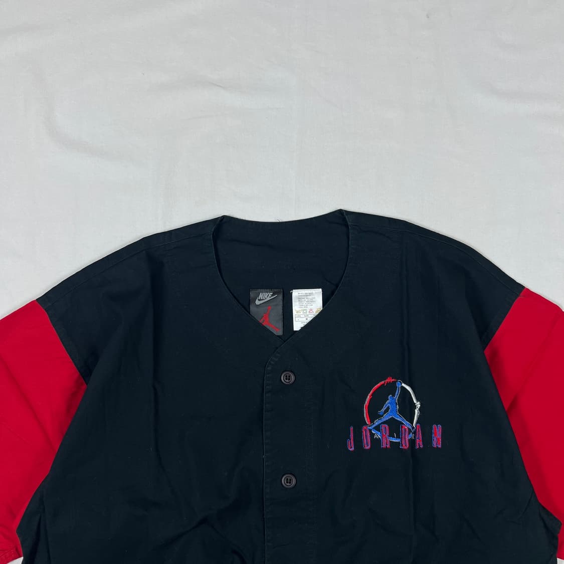 90‘s 93년도 나이키 에어조던8 베이스볼 반팔저지 상품이미지2
