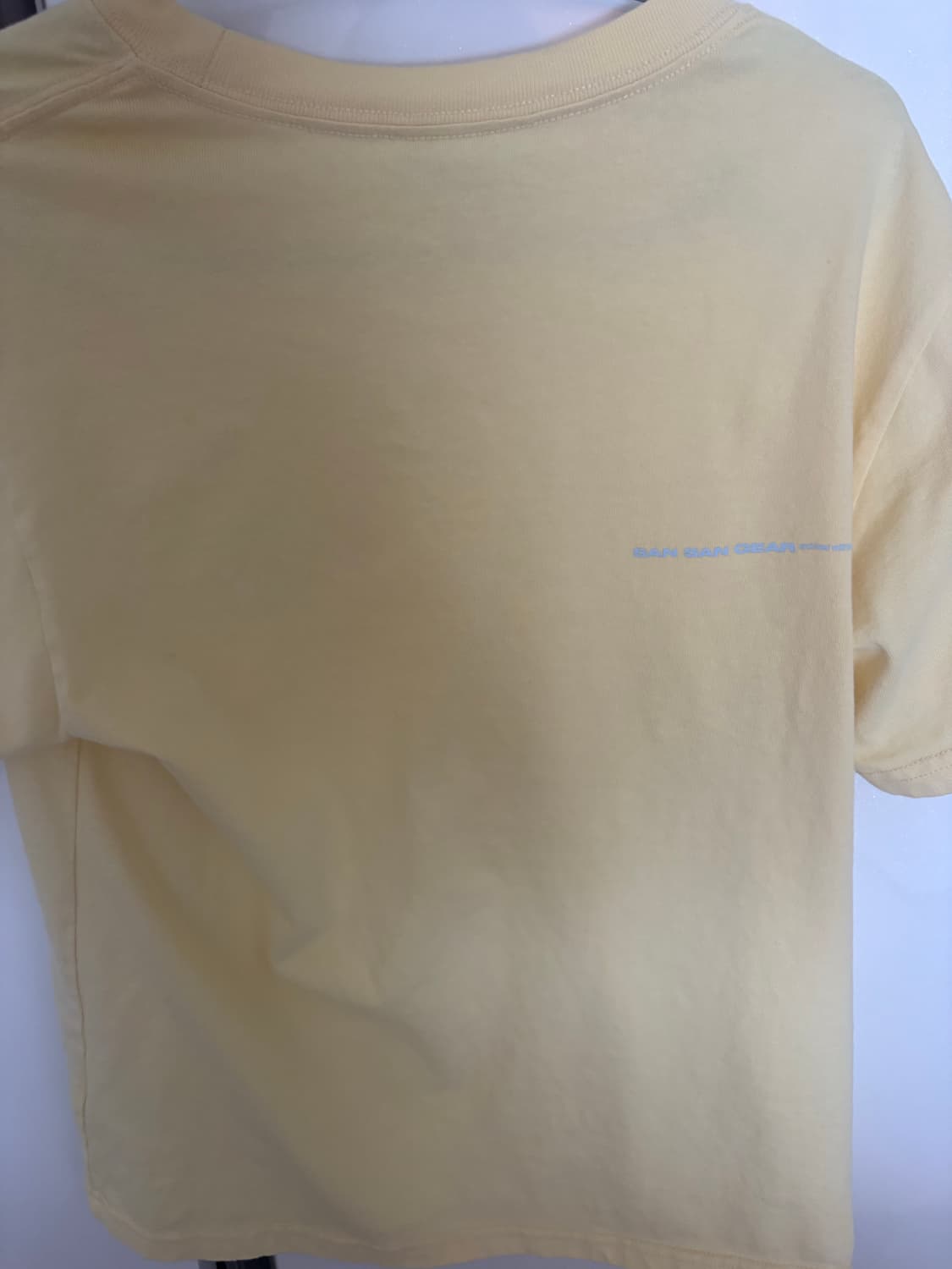 산산기어 PIERCE T-SHIRT [YELLOW] 상품이미지2