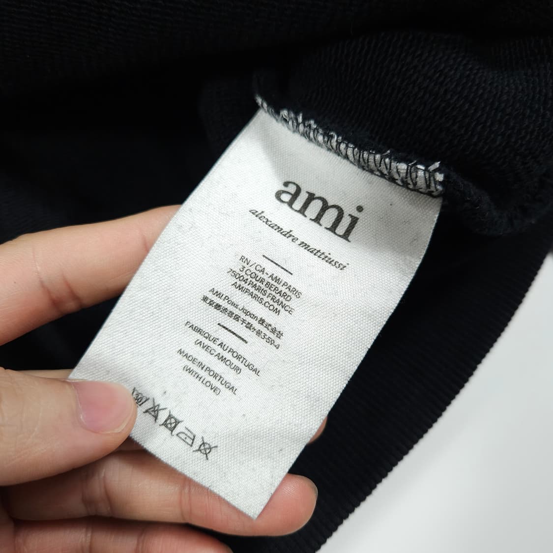 아미 하트로고 헤비웨이트 후드티  상품이미지7