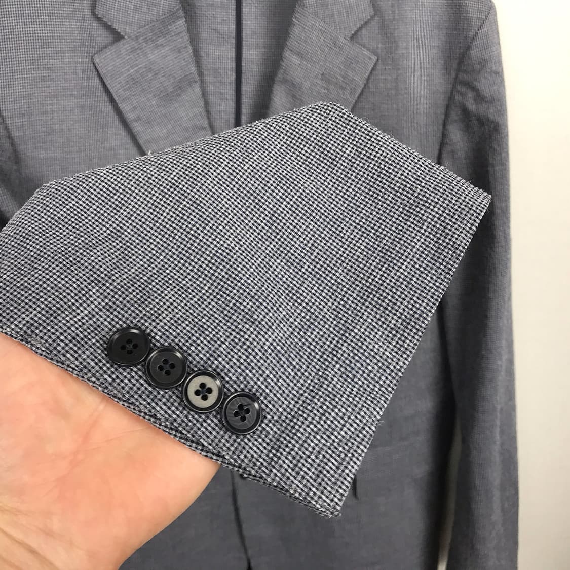 빈폴 마이크로 체크 시어서커 자켓 남성105-110 상품이미지4