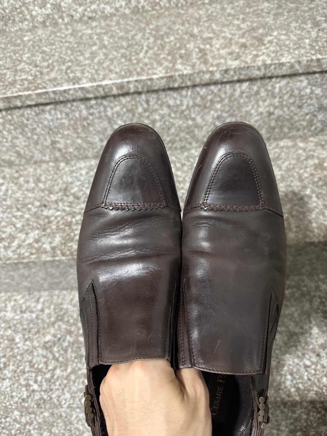 체사레 파치오티 브라운 로퍼 상품이미지7