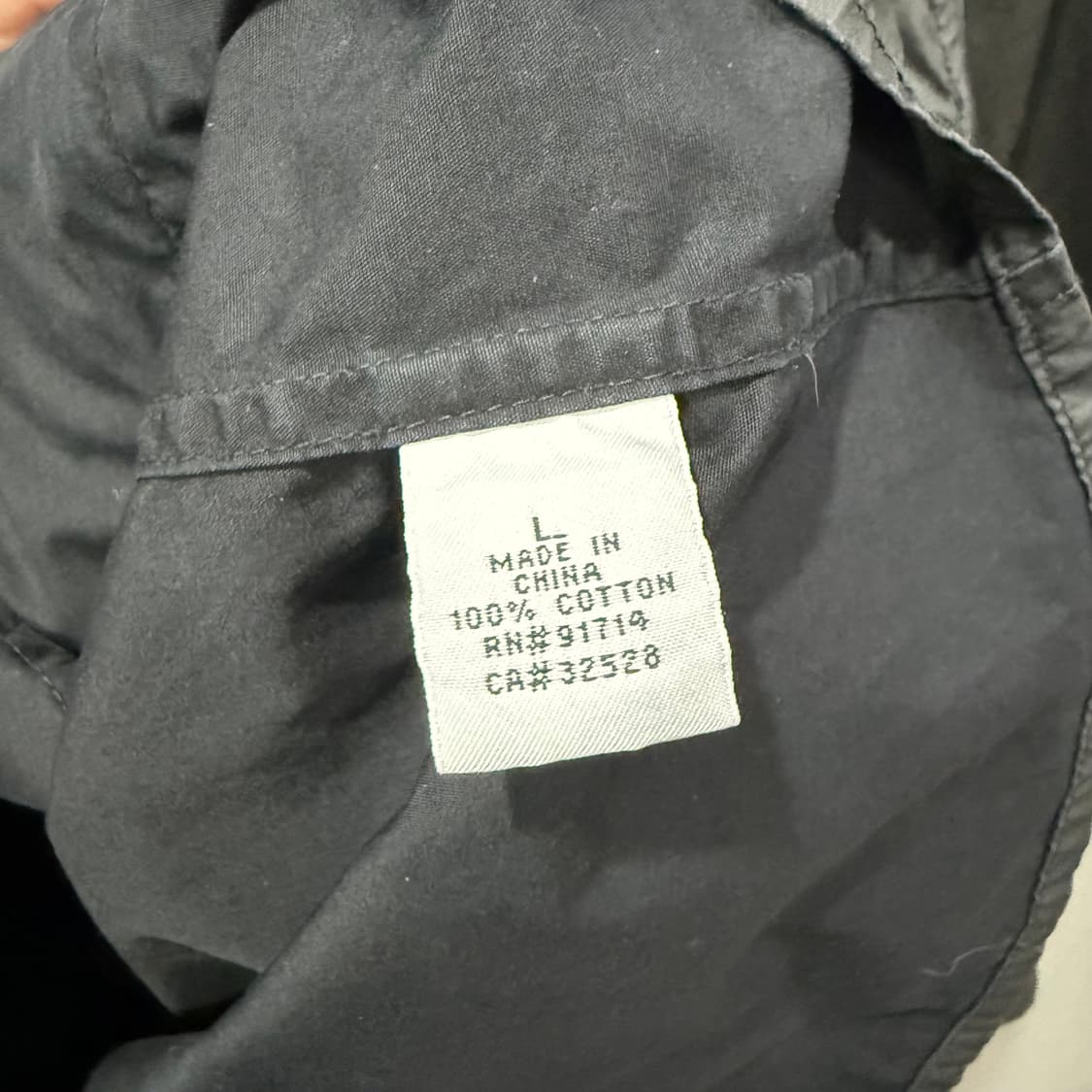 L 알마니익스체인지 코팅 셔츠 자켓  상품이미지4