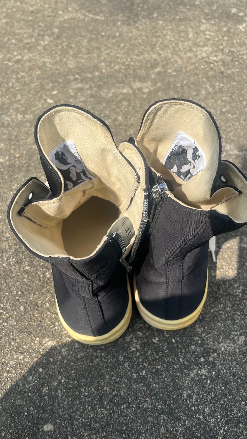 [265] Rick Owens Drkshdw 라몬즈 하이 상품이미지3