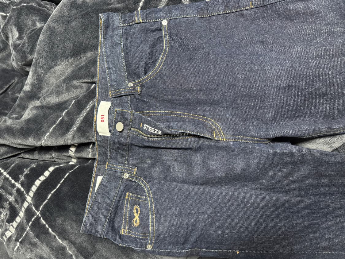 플랙진 051 스티즈 남성 데님 청바지 팬츠 33 상품이미지3