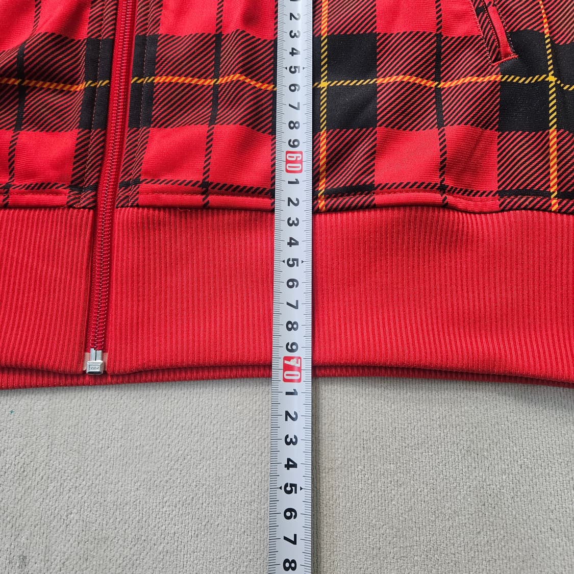 105 아디다스 파이어버드 타탄체크트랙탑 0326Y 상품이미지7