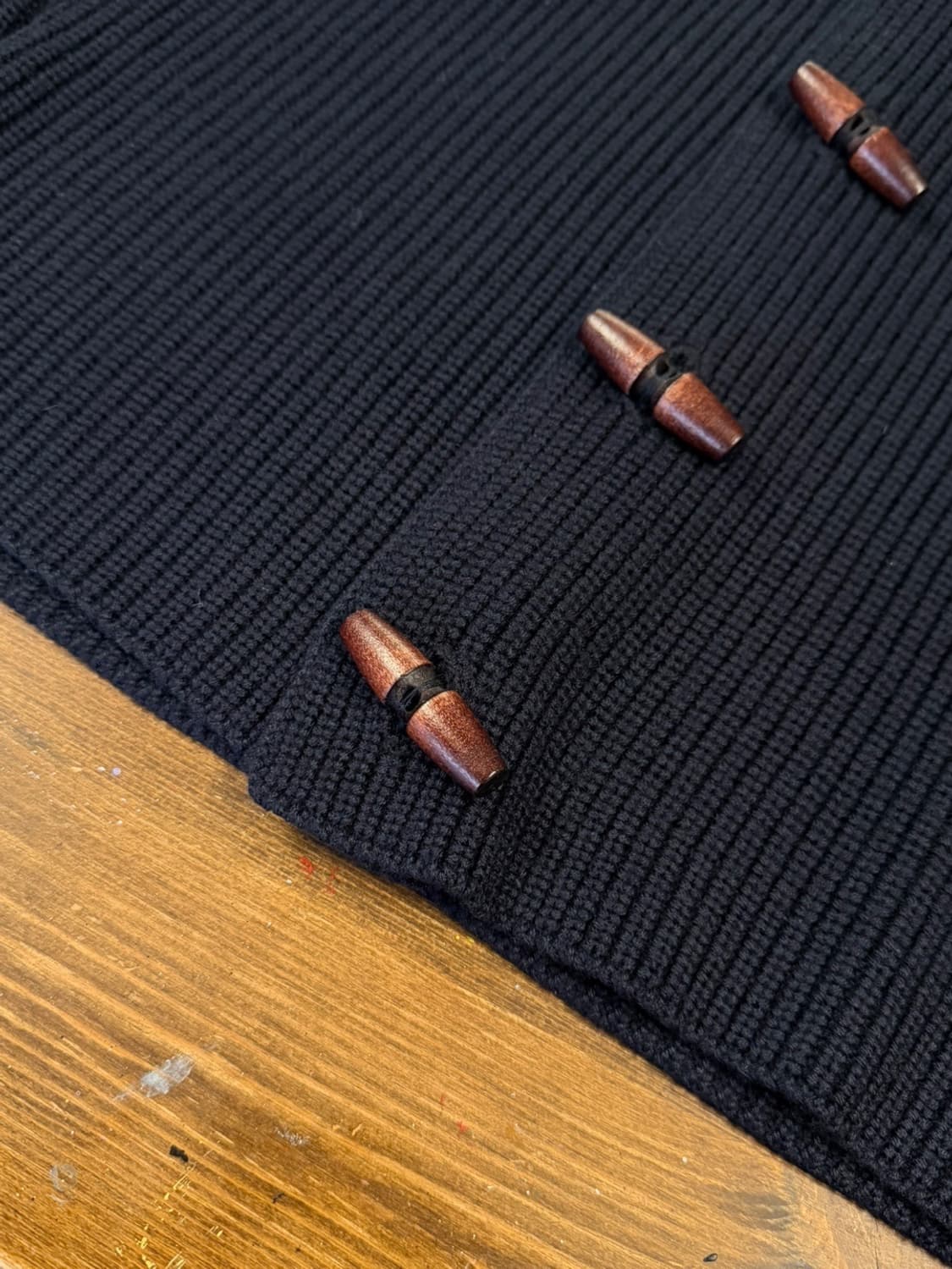 산드로 토글 니트 가디건 여성66-77 상품이미지7