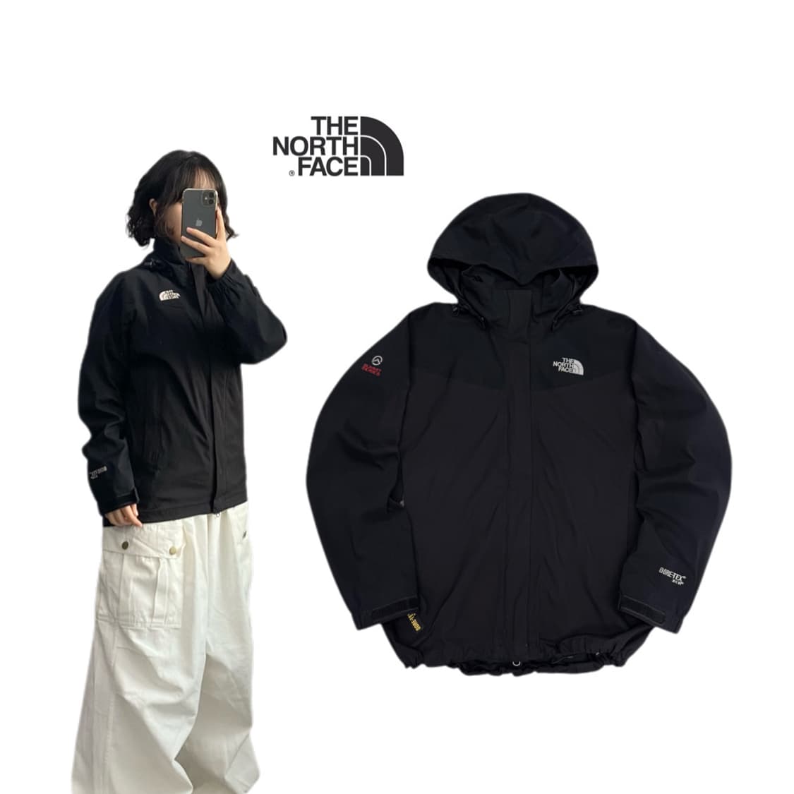 *키드밀리실착* 노스페이스 써밋시리즈 고어텍스 마운틴 바람막이 자켓 상품이미지1