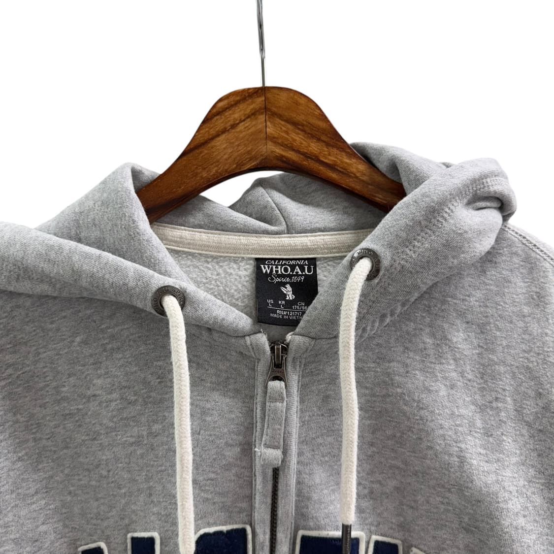 [L] 후아유 그레이 후드집업 상품이미지5