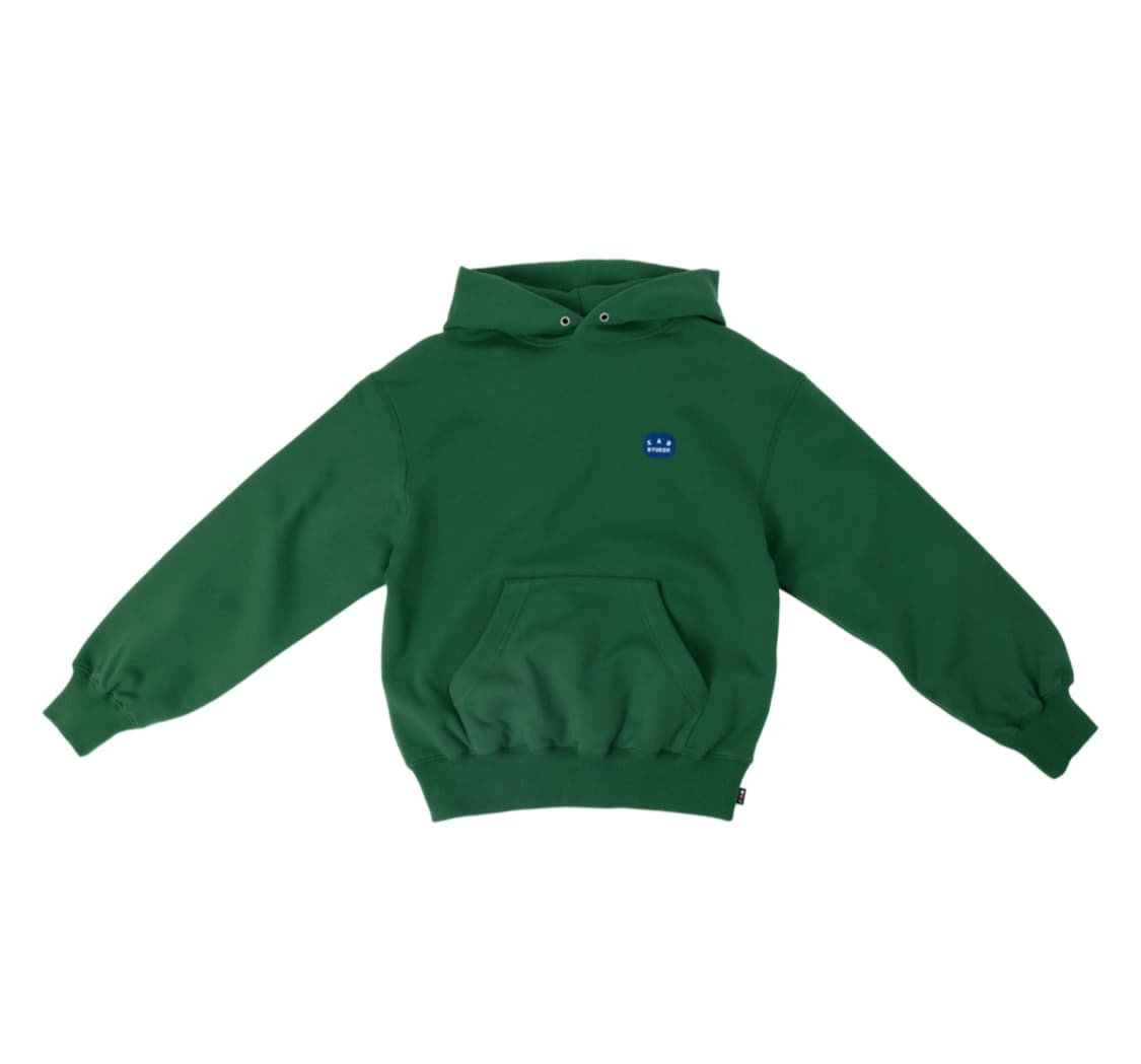 [XXL] 아이앱 스튜디오 아이앱 패치 후디 그린 상품이미지1