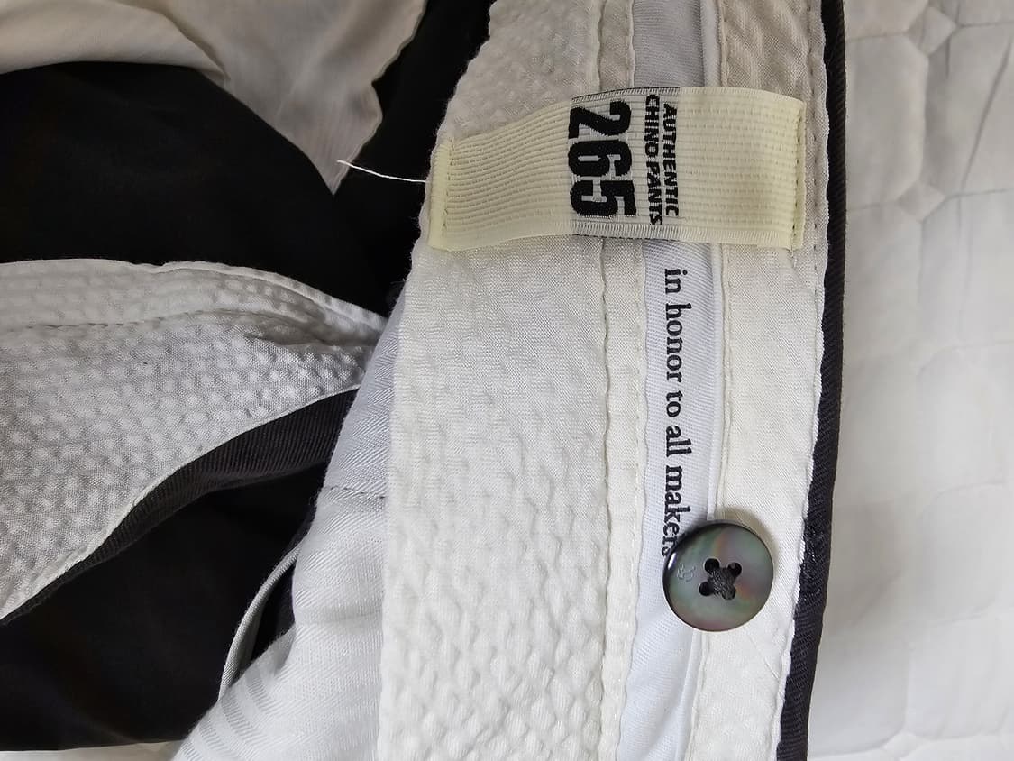 라이즈앤빌로우 26SS 수피마 치노팬츠 그레이 265 /레귤러 스트레이트 상품이미지1