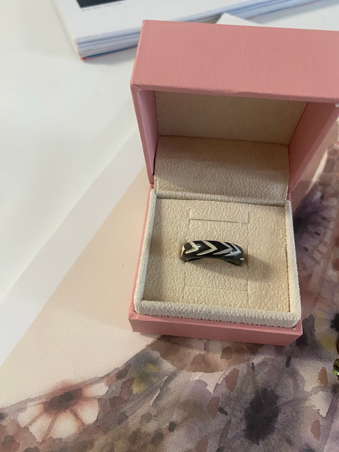 우드 부쉐론 빈티지 반지 상품이미지5