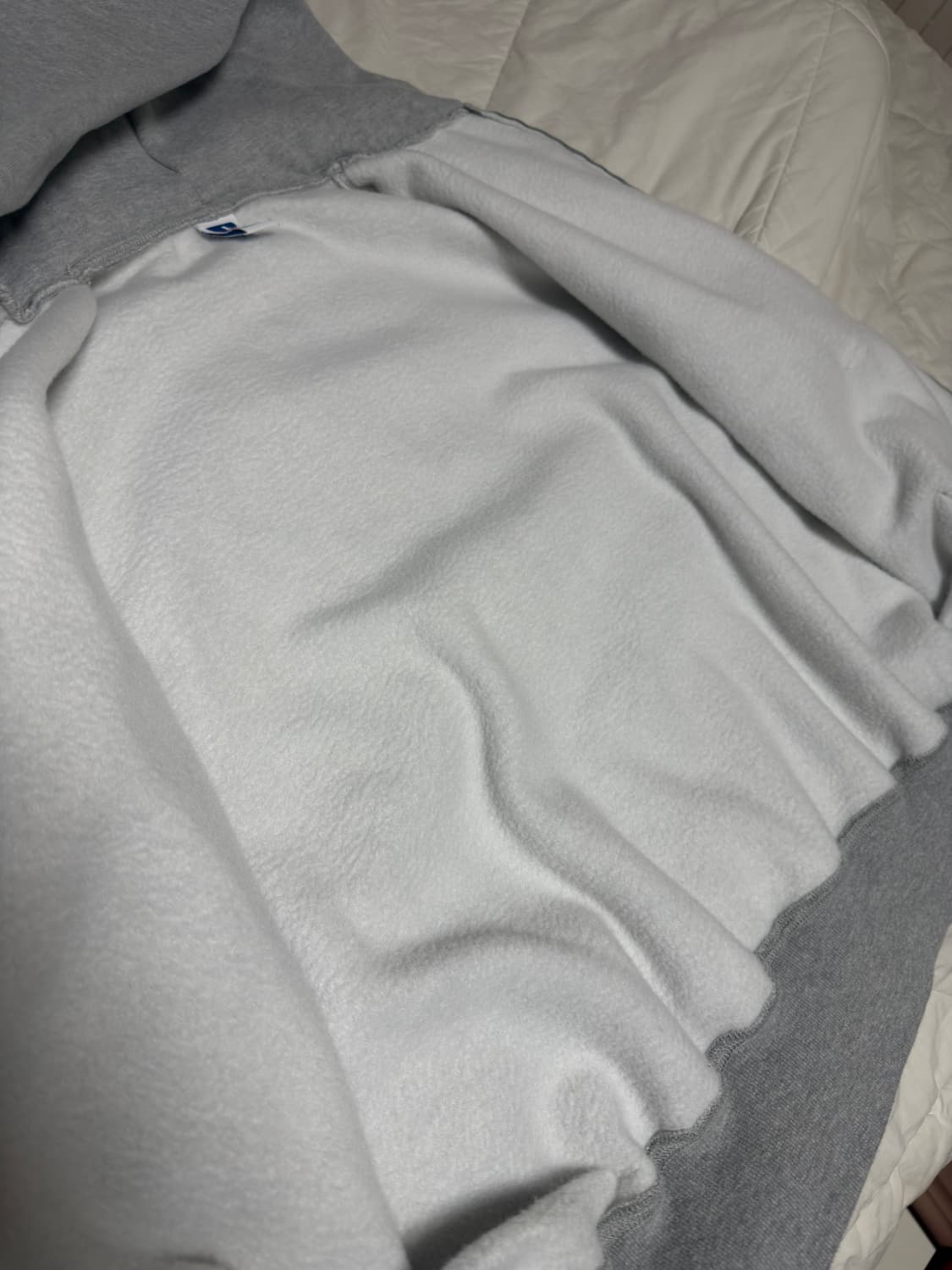 러셀 어슬레틱 빈티지 후드집업 그레이 라지 상품이미지4