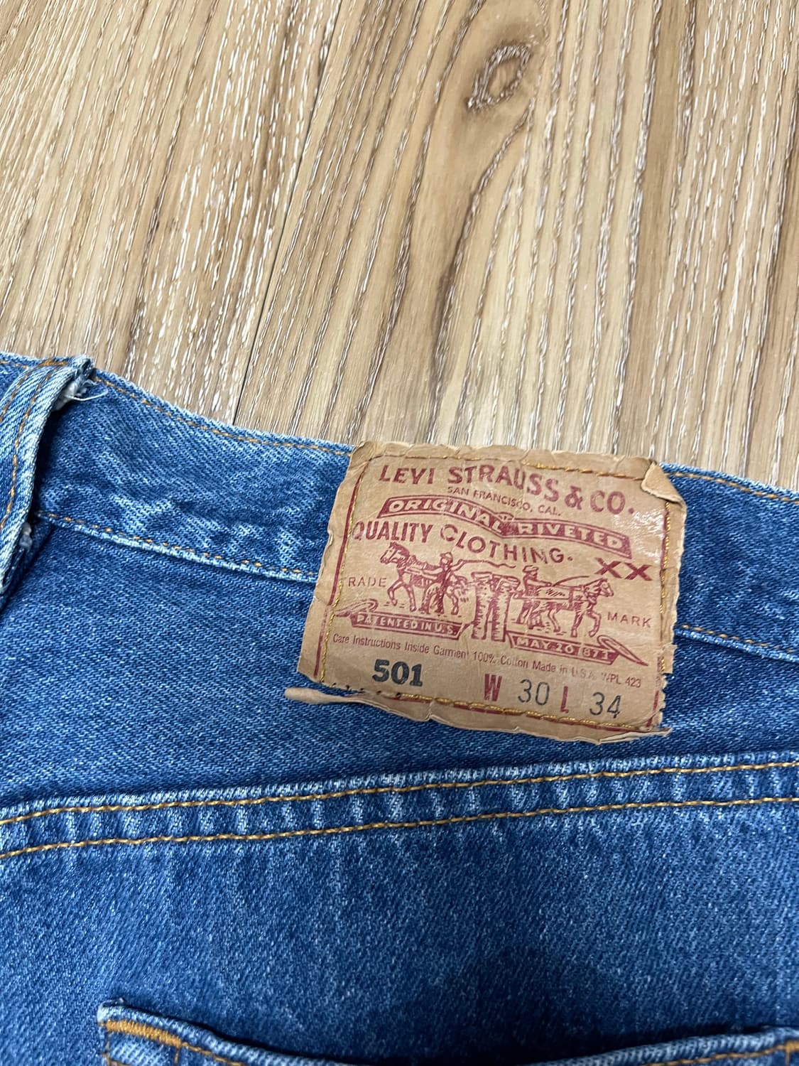 90s USA 리바이스 501 청바지 29 상품이미지3