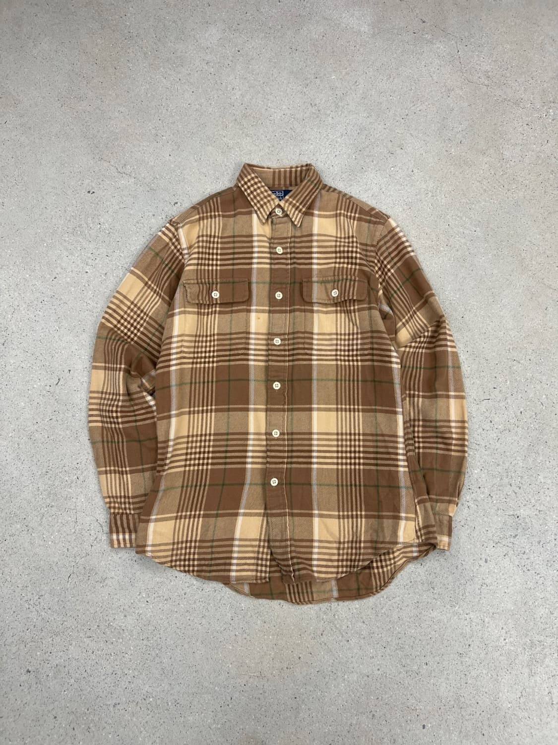 폴로 랄프로렌 엘보패치 체크 셔츠 상품이미지2