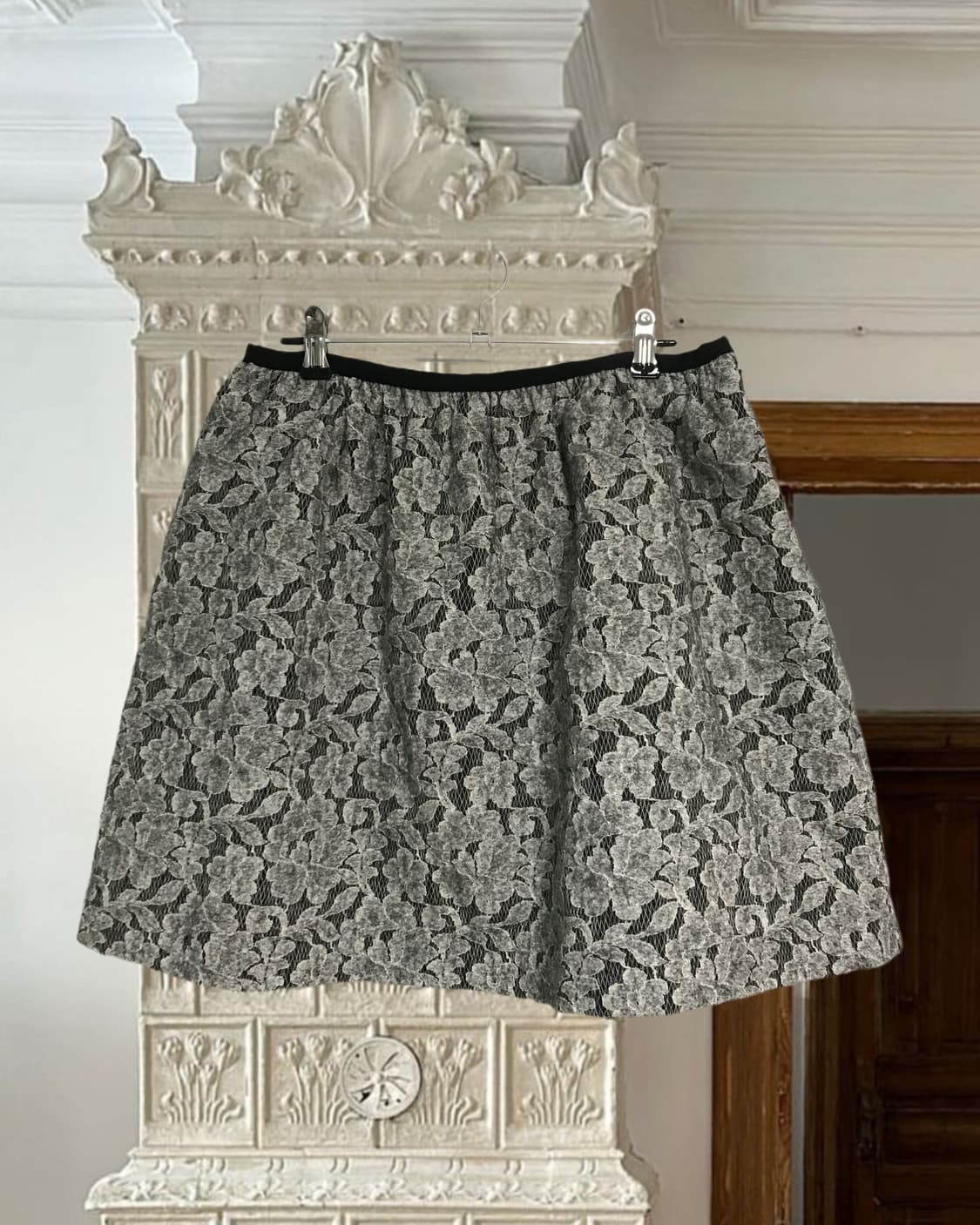 vintage pattern skirt 상품이미지6