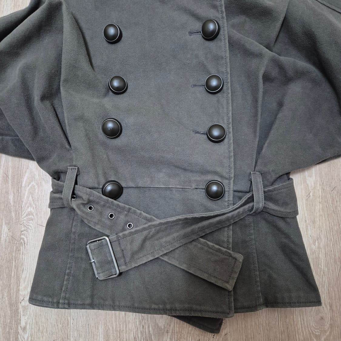 망고 캐주얼 스포츠웨어 여성 크롭 코트 S(90) 상품이미지3