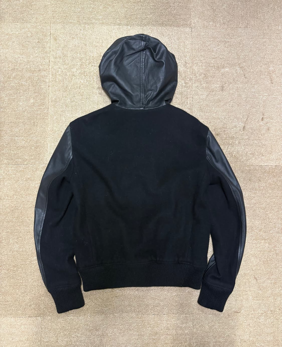 알마니 익스체인지 2way 가죽 후드집업 상품이미지2