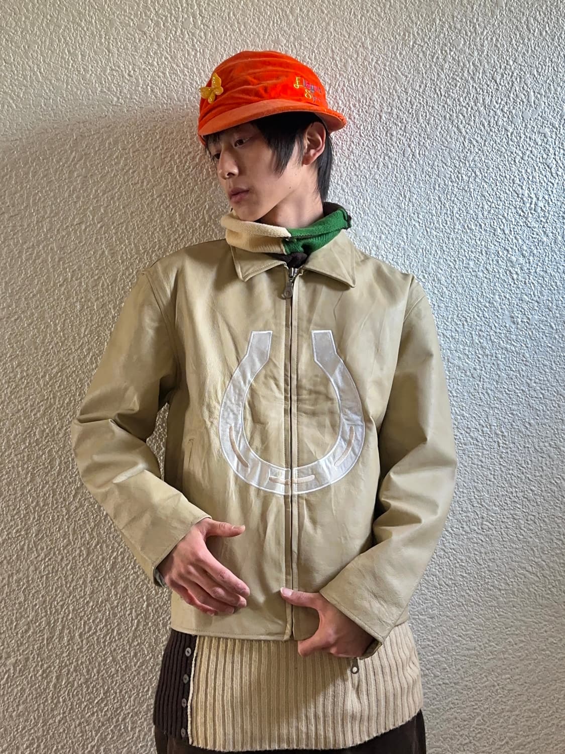 JRA+ Uniform Circus Beams 홀스슈즈 레더 자켓 상품이미지1