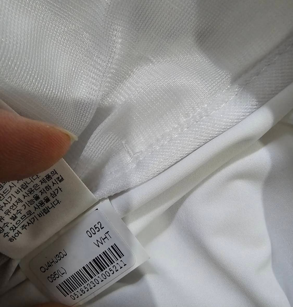 새상품급 노스페이스 평창올림픽 팀코리아 국가대표 자켓 95 / M 상품이미지8