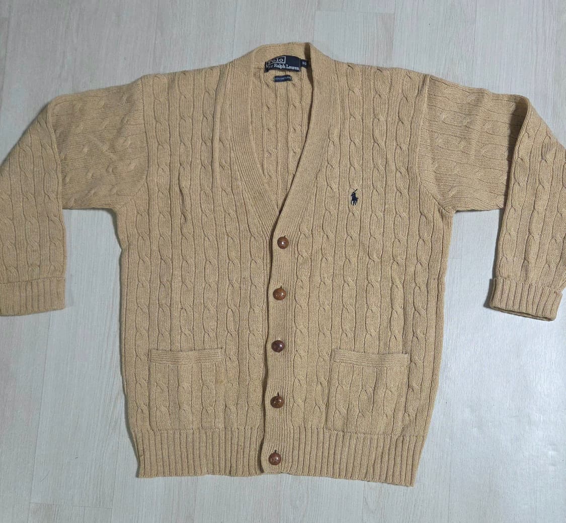 (착샷) 폴로 랄프로렌 가디건 케이블 코튼 상품이미지1