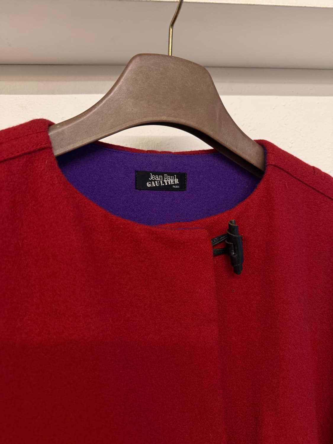 80s 장폴고티에 펌킨레드자켓 상품이미지3