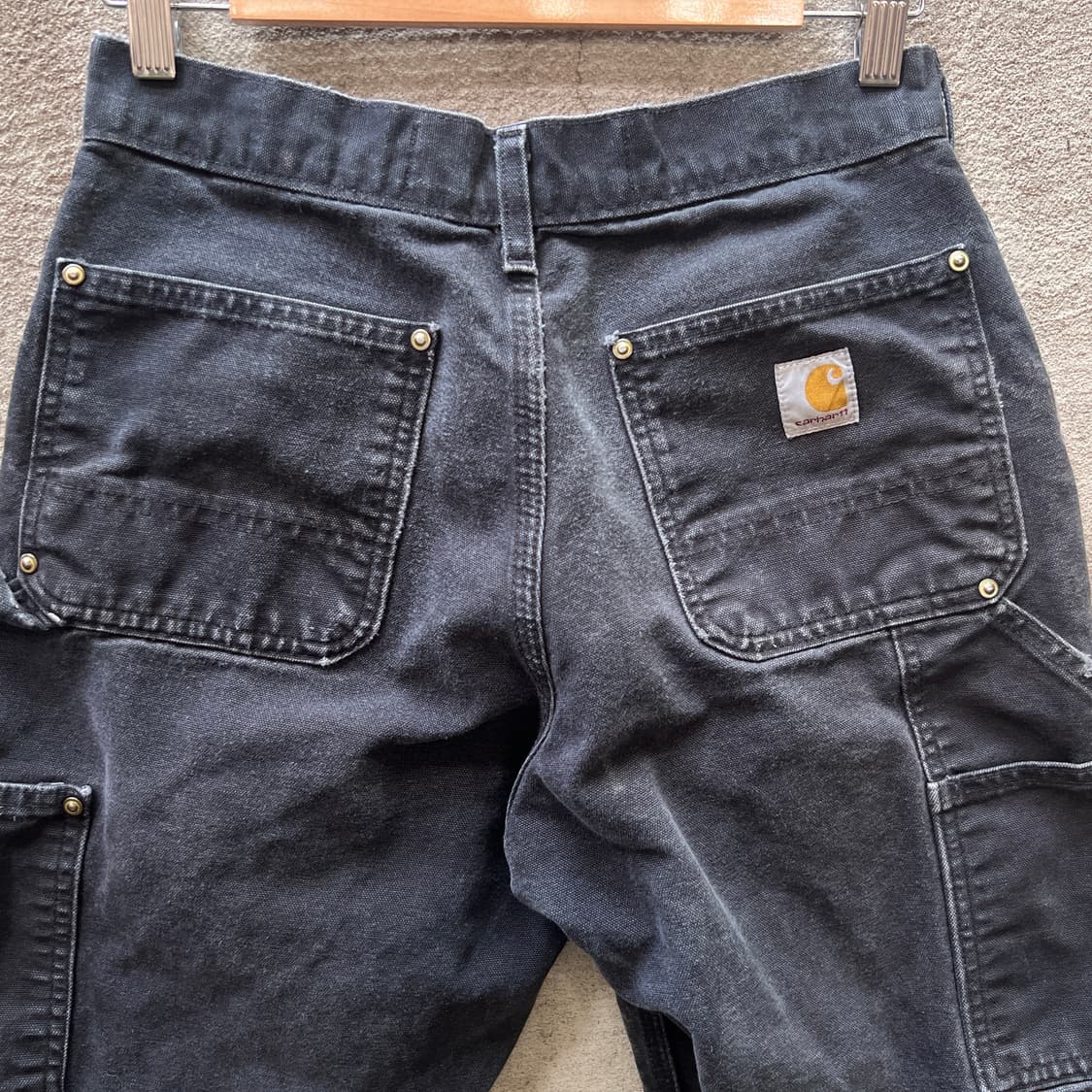 칼하트 더블니 USA 블랙 상품이미지4