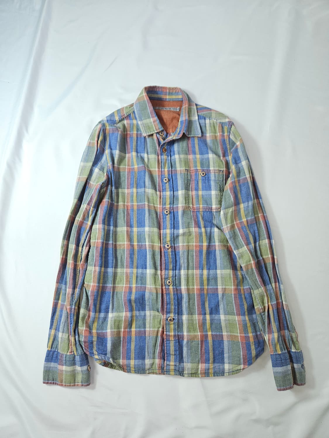 series 시리즈 체크 코튼 셔츠 빈티지 아메카지 95 상품이미지2