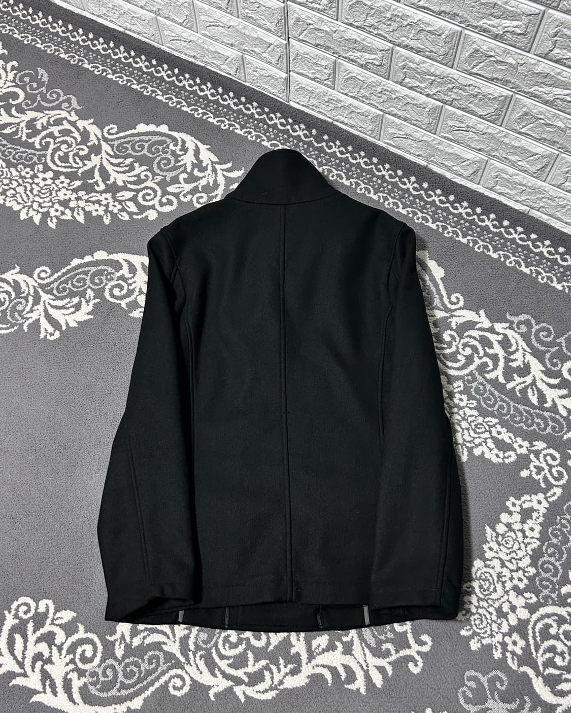 캘빈 클라인 더블 하이넥 울 블렌드 코트 상품이미지6