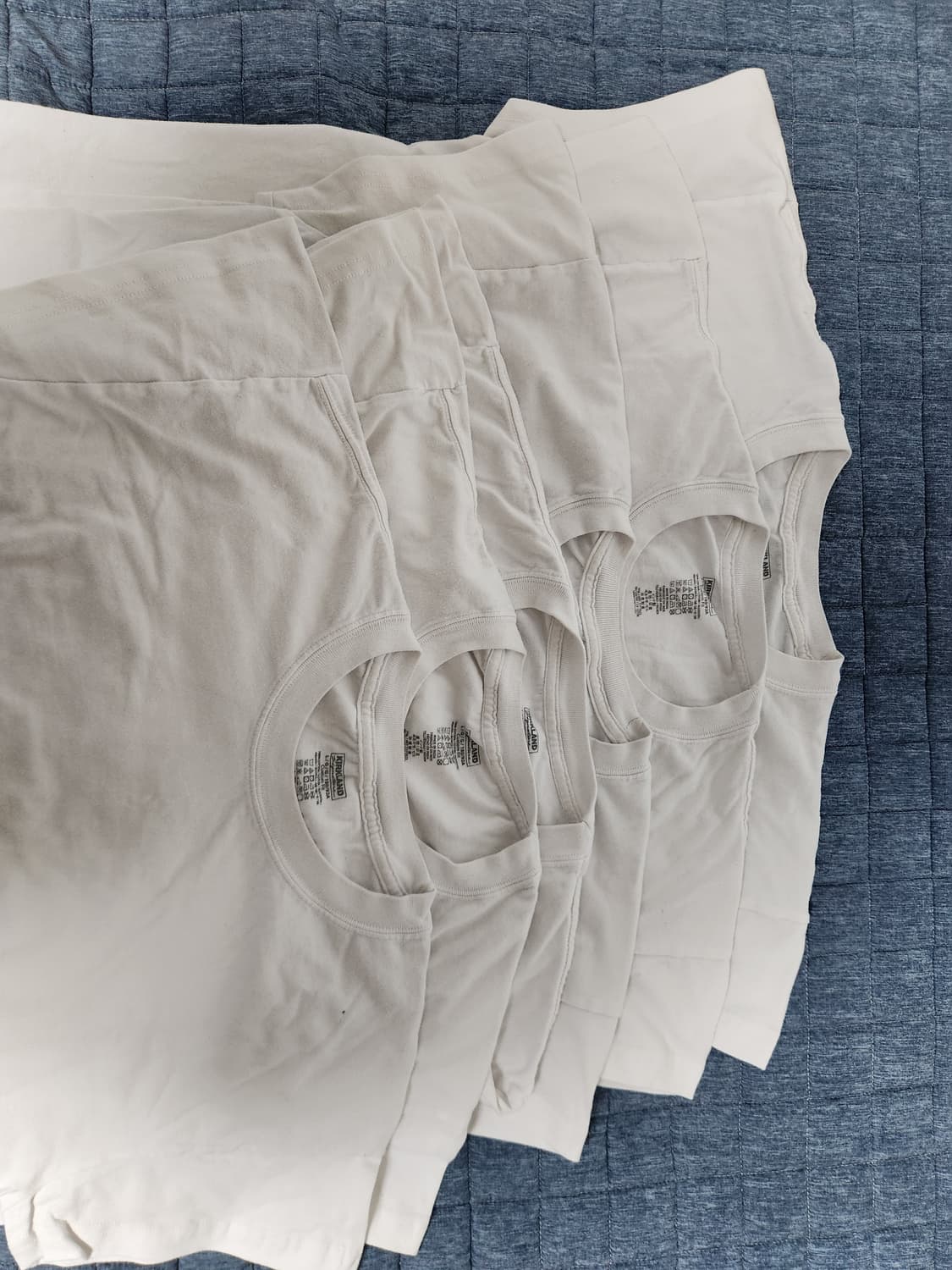 커클랜드 시그니춰 코튼 티셔츠 6매 일괄 상품이미지2