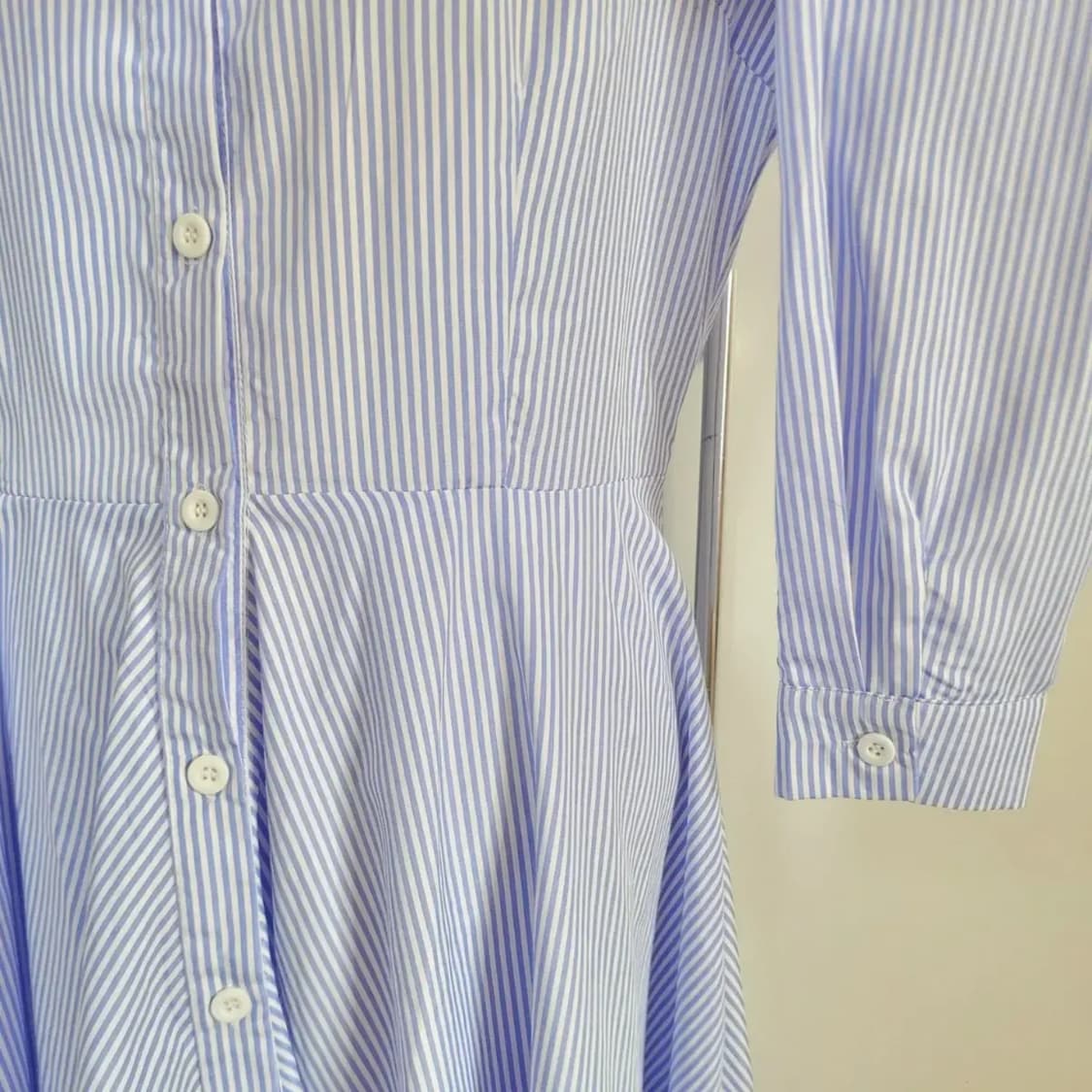 스트라이프 셔츠 롱원피스  상품이미지9