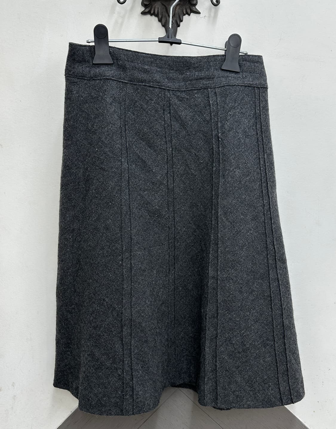 🩶사와코의 외출복 코디세트🩶그런지 그레이 무채색 니트 셔츠 빈티지 상품이미지7