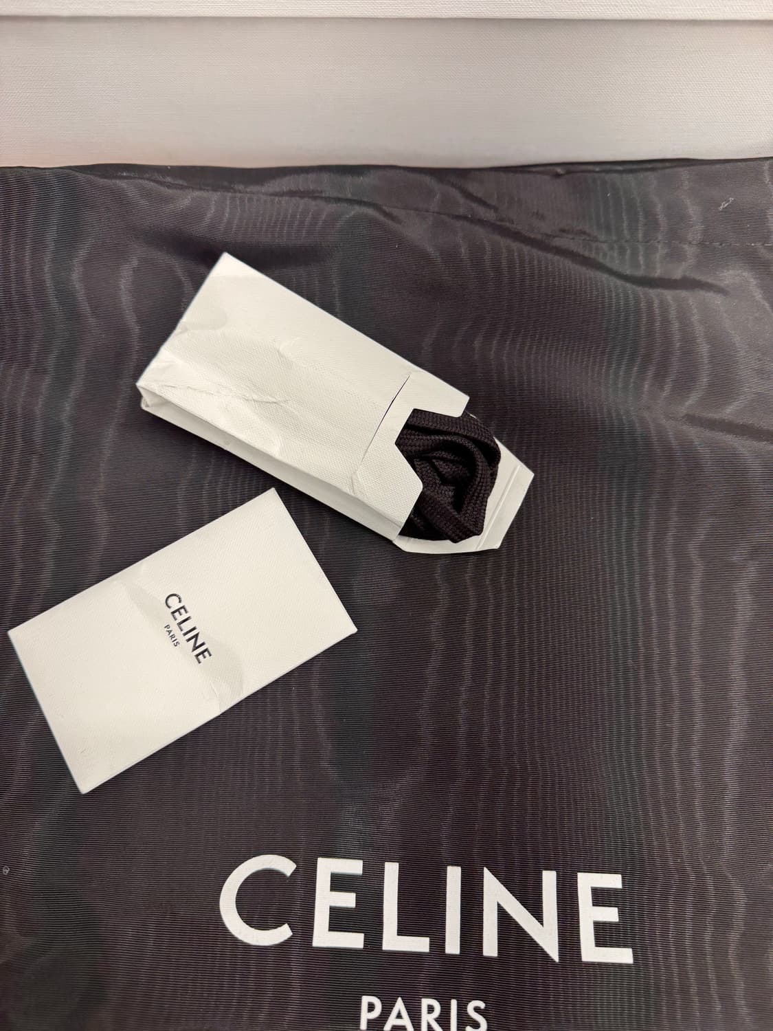 셀린느 벌키 레이스업 부츠 캔버스&샤이니 불 블랙 상품이미지6