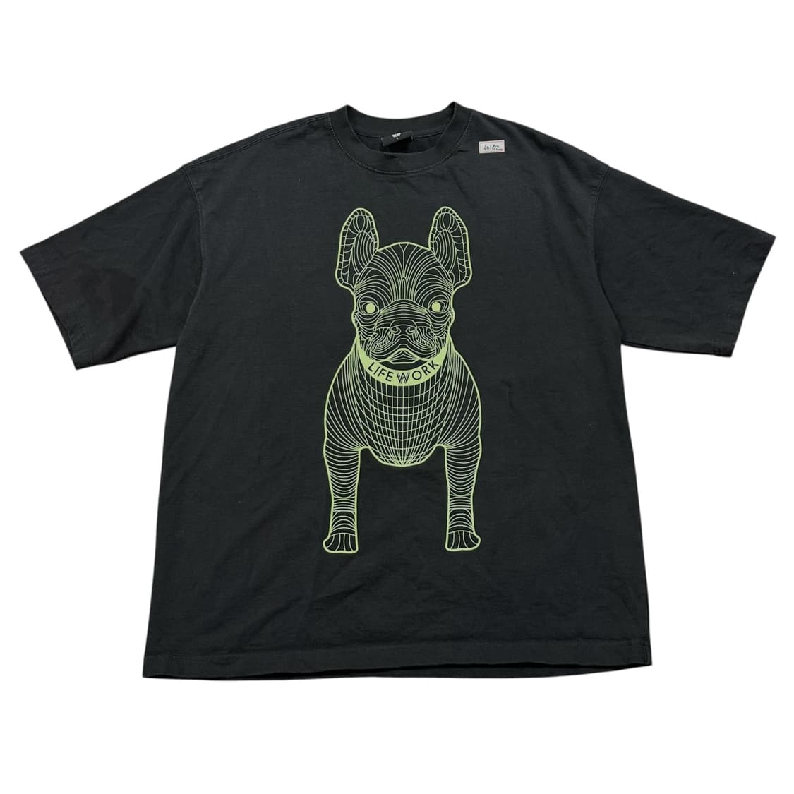 ✨ (바배) 라이프워크 빅로고 블랙 반팔티  상품이미지1