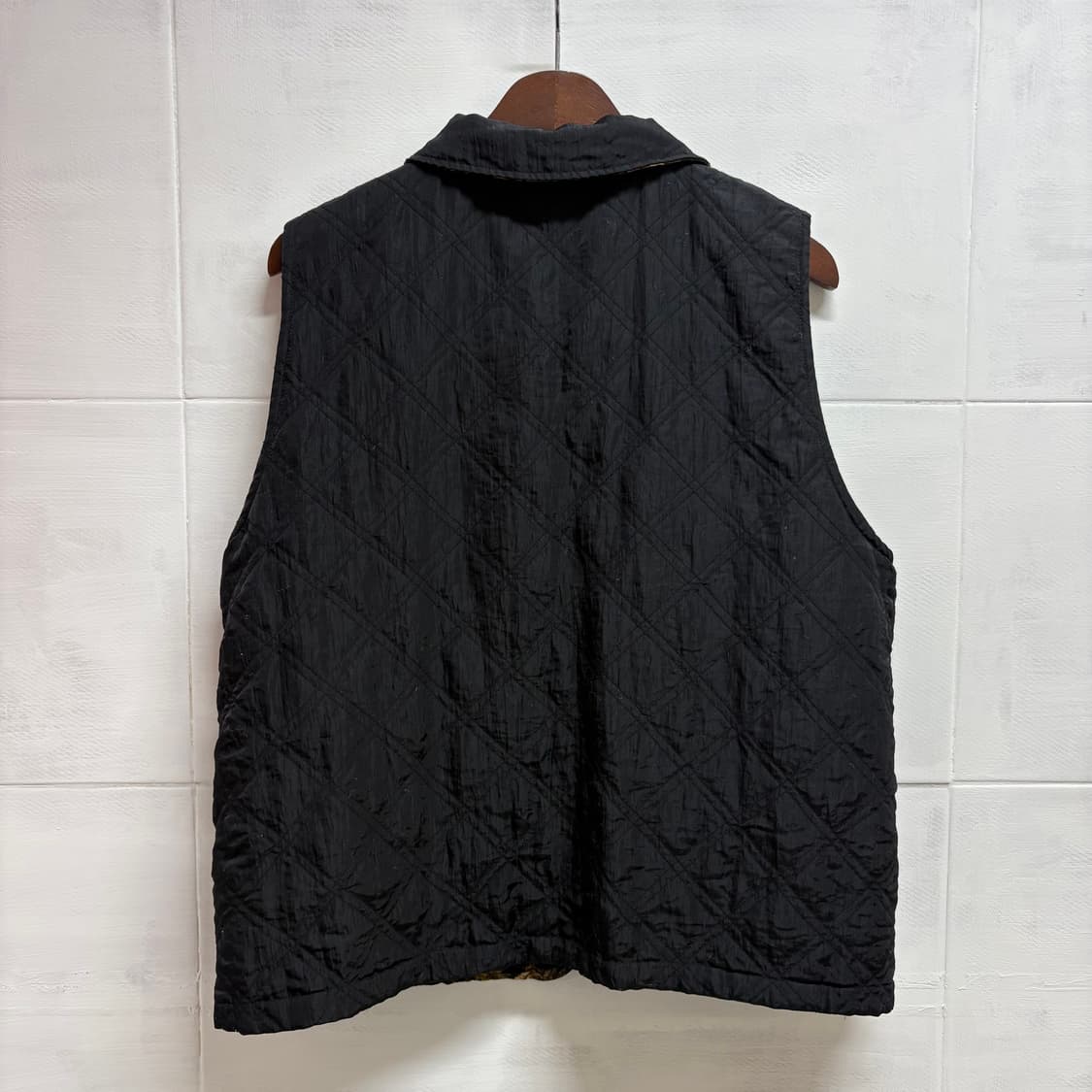 플라워 코듀로이 리버서블 퀼팅 베스트 (JPN) 상품이미지8