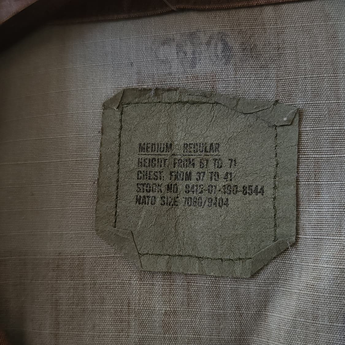 90s 미군 우드랜드 카모셔츠 BDU 미디움 레귤러 상품이미지5