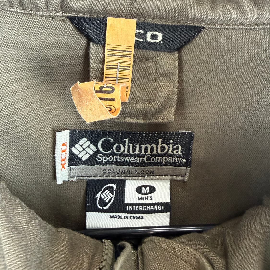 M) 컬럼비아 올드스쿨 야상 자켓 카키 상품이미지3