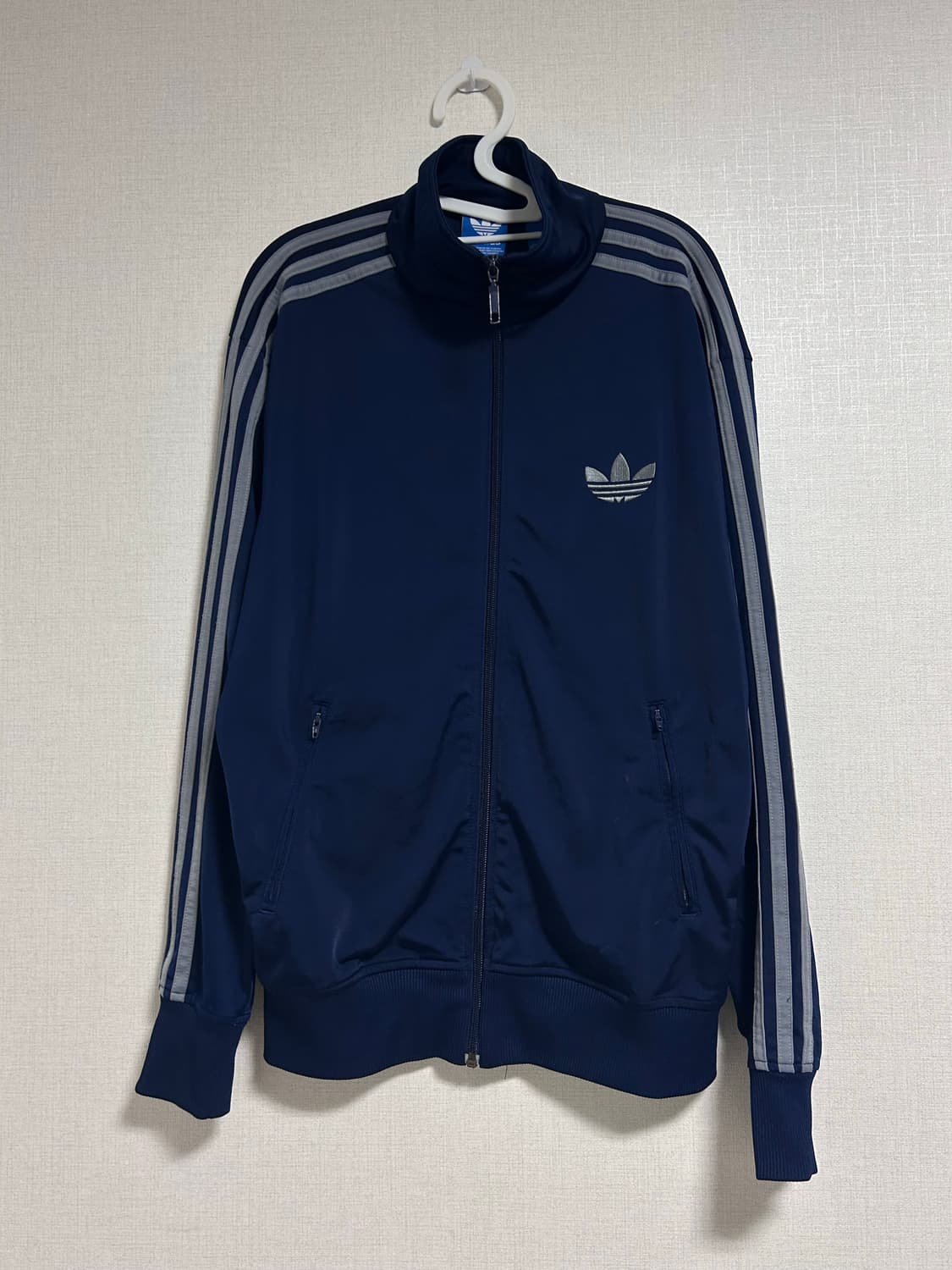 아디다스 오리지널 파이어버드 져지 네이비 실버 그레이 100  상품이미지4