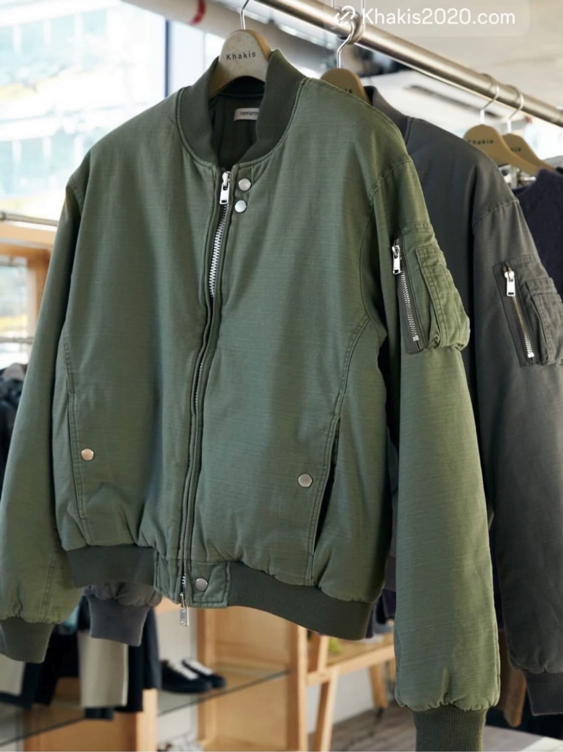 논네이티브 ma1 라지 2사이즈 trooper puff blouson 상품이미지2