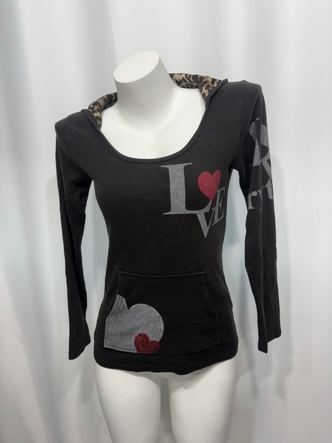 🎸블랙 갸루 후디🎸 상품이미지7