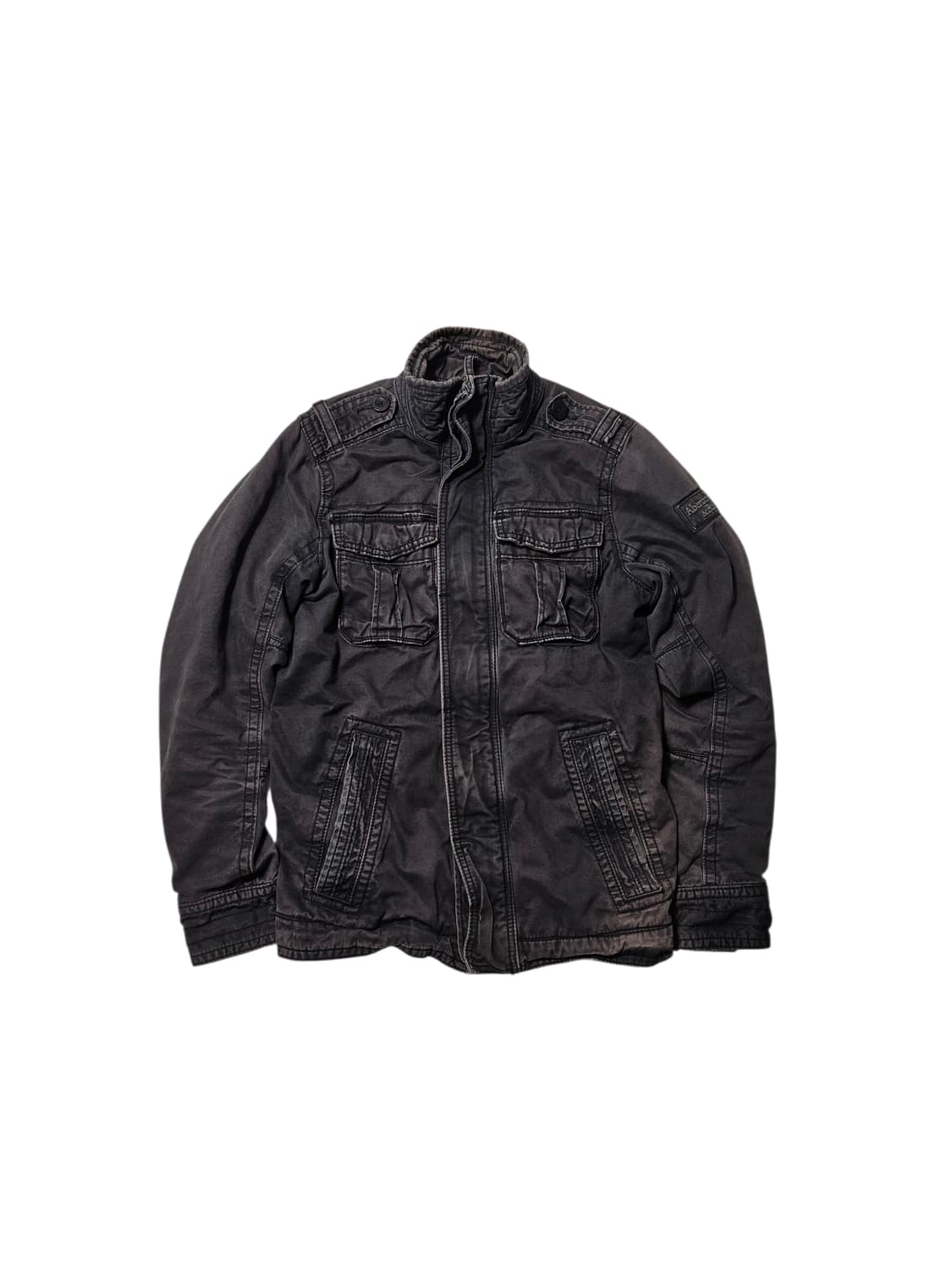 아베크롬비 밀리터리 하드페이딩 자켓 S 상품이미지1