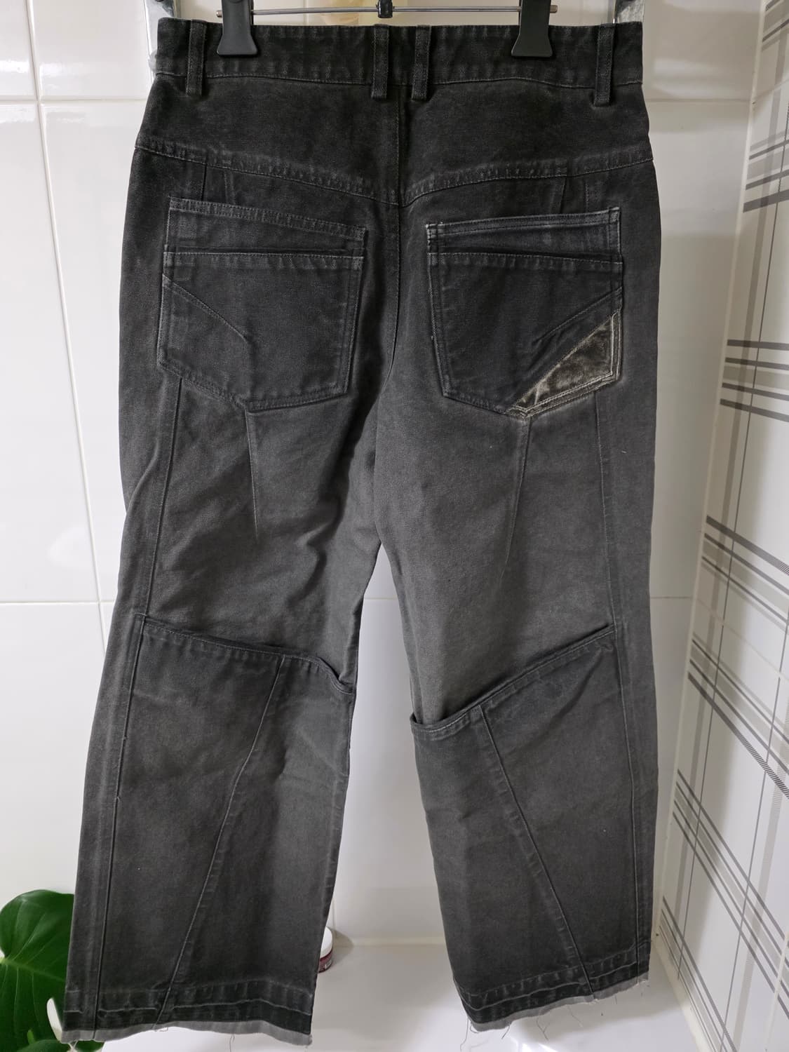 엑슬림 xlim ep.8 01 트라우저 블랙 S 상품이미지2