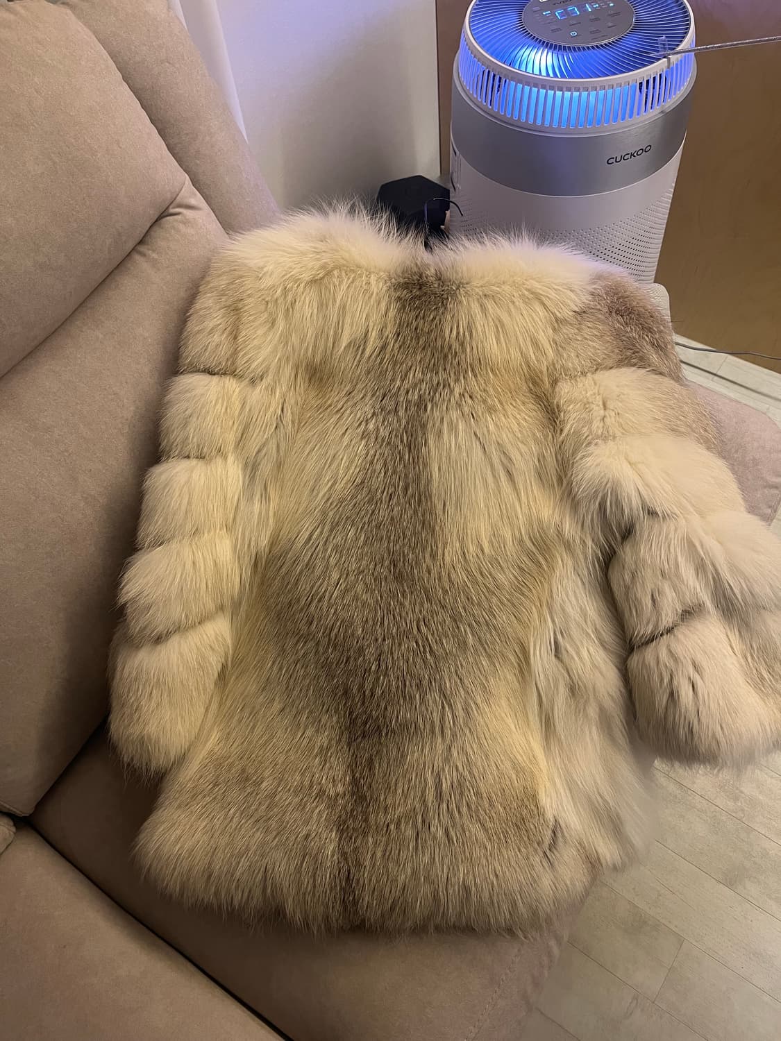 사가폭스 퍼자켓 최상급 sagafox 폭스퍼코트 폼폼이 상품이미지7