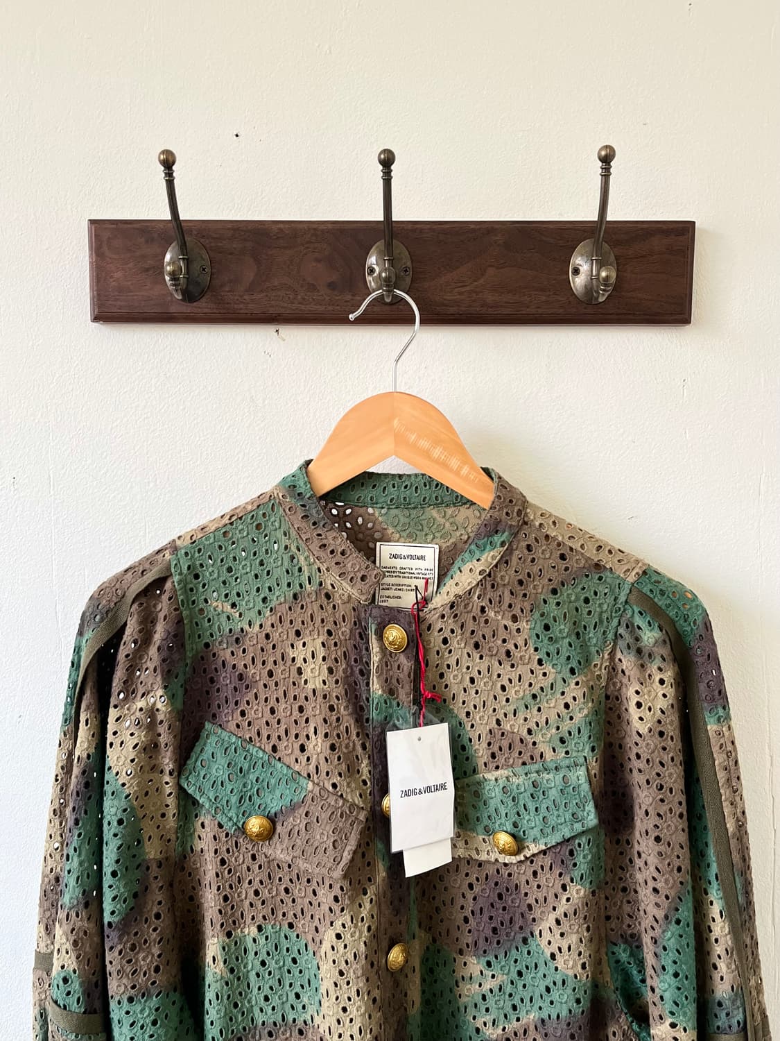 ZADIG&VOLTAIRE 밀리터리 원피스 자켓 상품이미지2