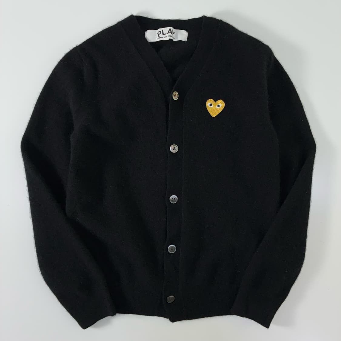 COMME des GARÇONS  꼼데가르송 골드와펜 울 니트가디건 상품이미지1