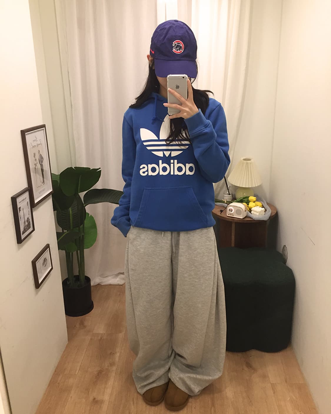 여성 아디다스 스웻후드티 100 상품이미지2