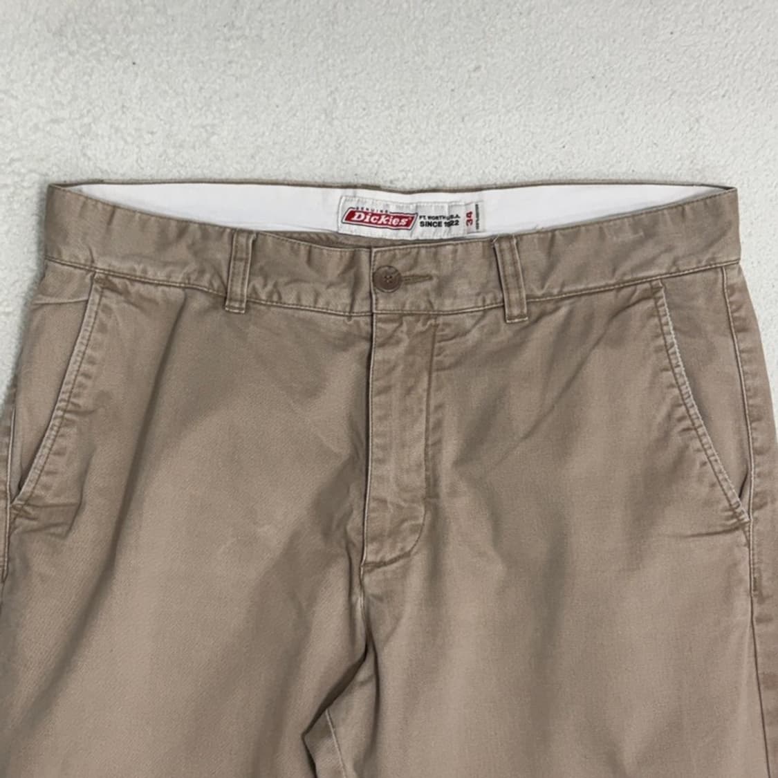 DICKIES 릴렉스드 치노팬츠 베이지 34X32 상품이미지3