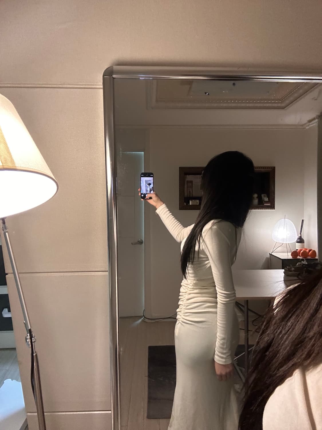 빈티지 셔링 원피스 상품이미지2