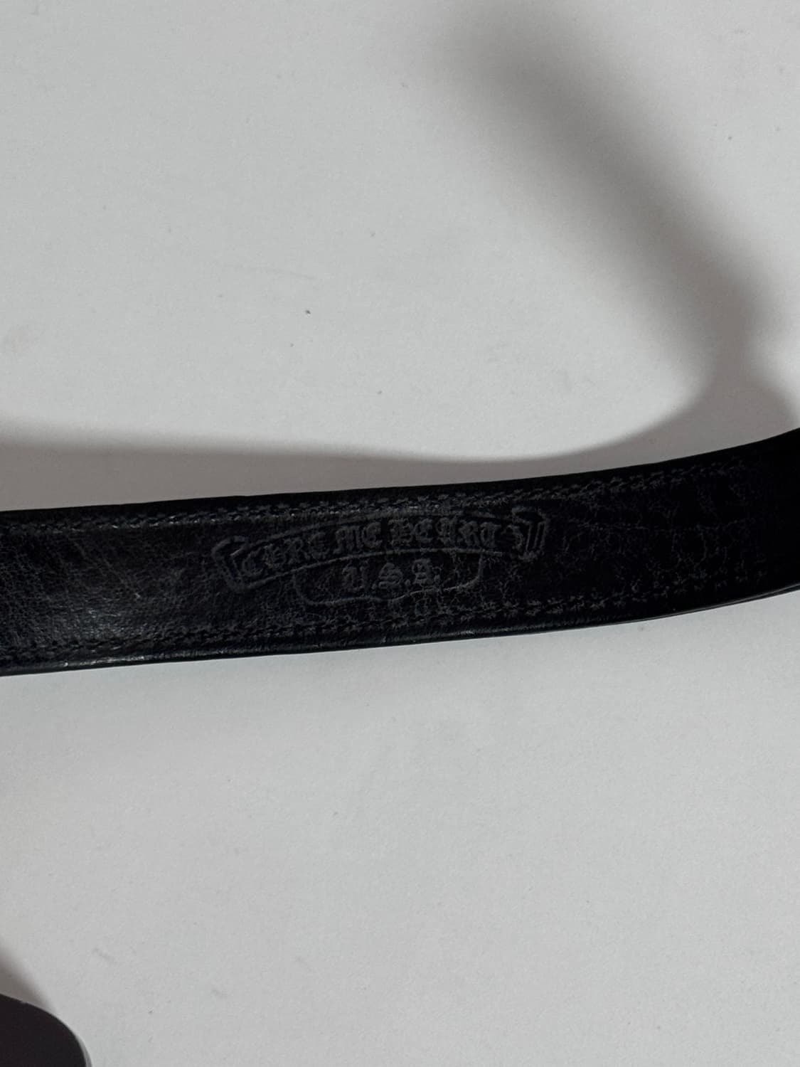 크롬하츠 3버튼 2스냅 레더 브레이슬릿 상품이미지3