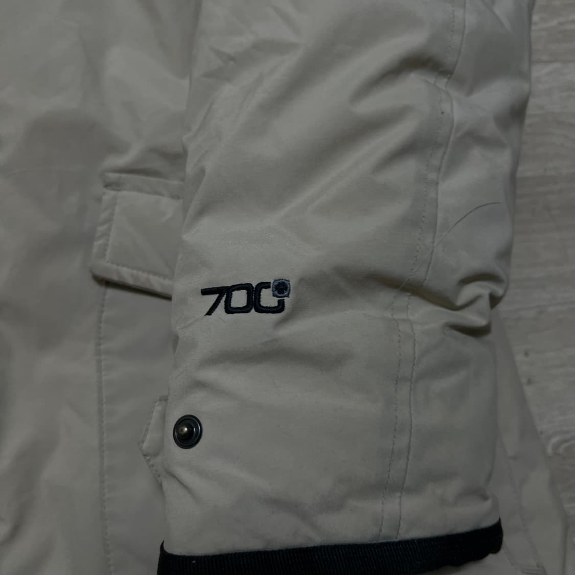 아이더 키즈 덕다운 700 후드 롱패딩 점퍼 [베이지] 150 상품이미지5